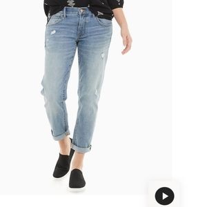 Boyfriend Jeans Distressed Crop Sonoma sz 10